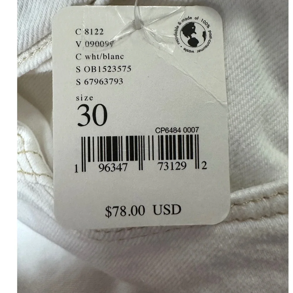 Free People We The Free Women's Shelby Low Rise Boyfriend Jeans Size 30 NWT